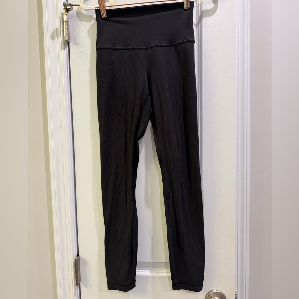 Lululemon Athletica Align Black High-Rise Leggings 25” Size 4